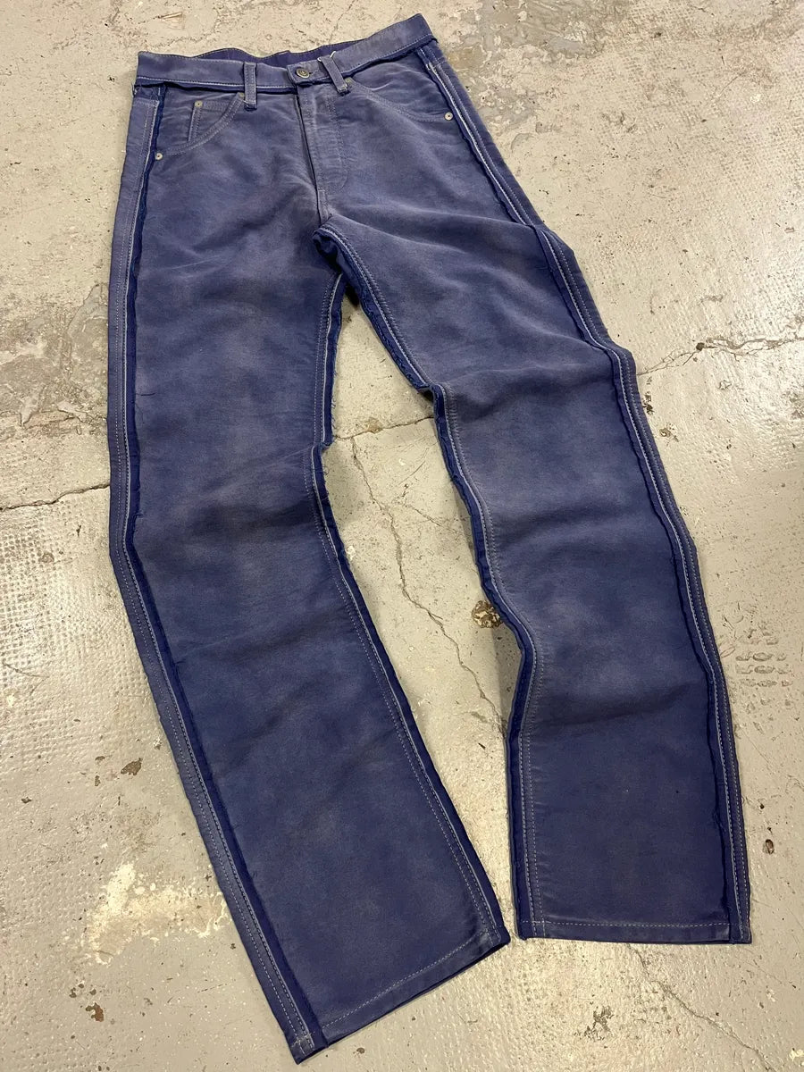SS2023 Maison Margiela Soft Destructured Pant Blue (S/M) NDvIrPg 5