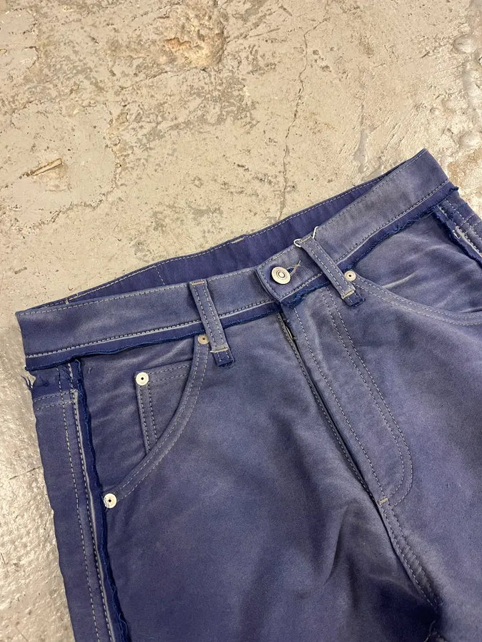 SS2023 Maison Margiela Soft Destructured Pant Blue (S/M) NDvIrPg 8