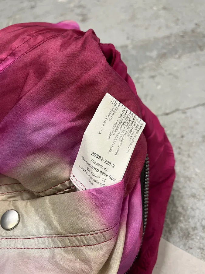 SS2023 Rick Owens Red Reversible Abstract Bomber Jacket XwiOOSD 12