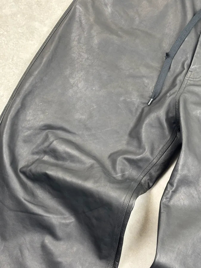 SS2024 Balenciaga Pierced Leather Oversized Pants swjlOnp 11