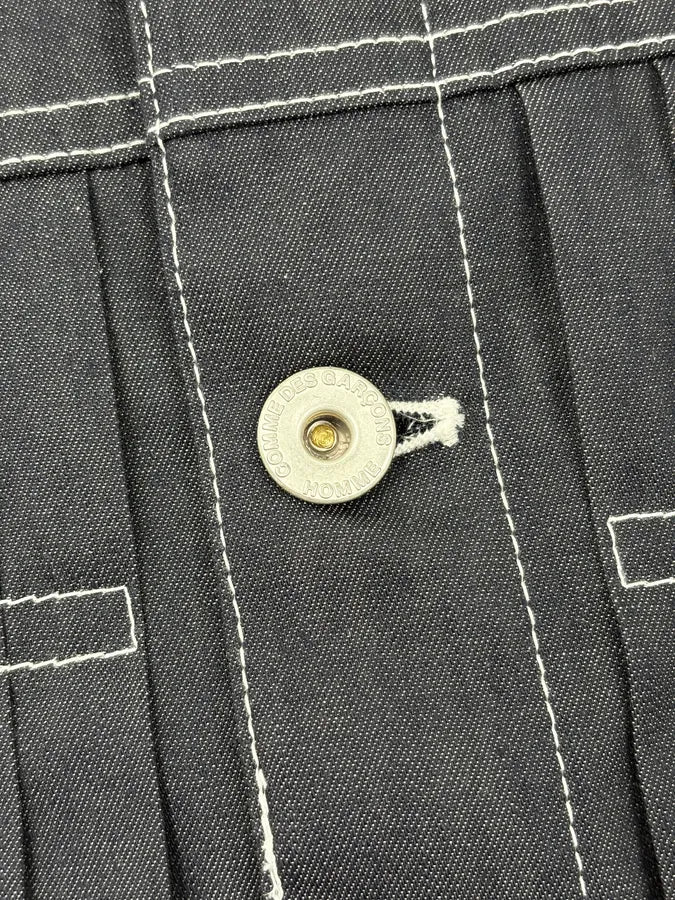 SS2024 Comme des Garçons Homme Striped Denim Shirt DIPGVWg 10