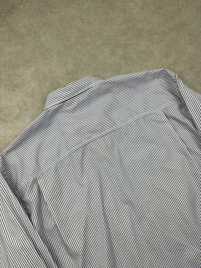 SS2024 Comme des Garçons Homme Striped Denim Shirt DIPGVWg 8