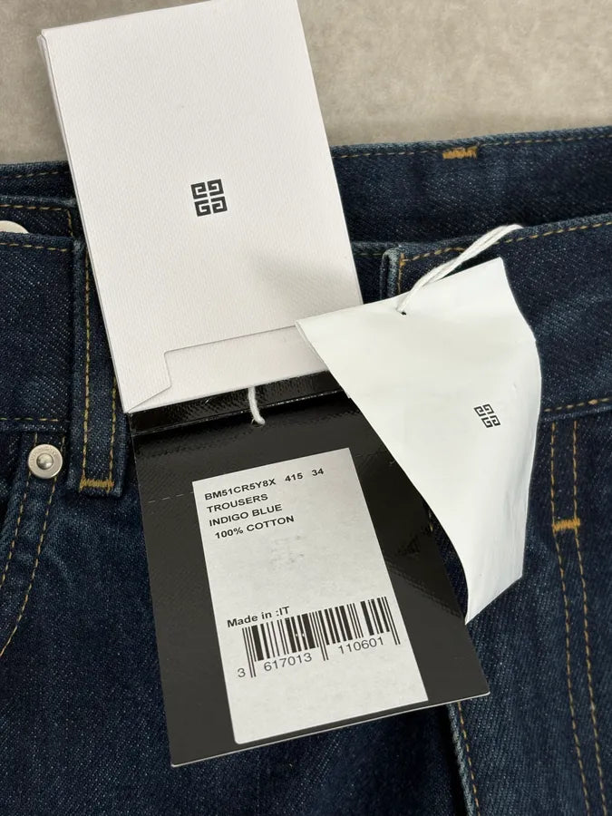 SS2024 Givenchy 4G Cargo Denim Brut Carpenter Jeans qHGjoeW 11