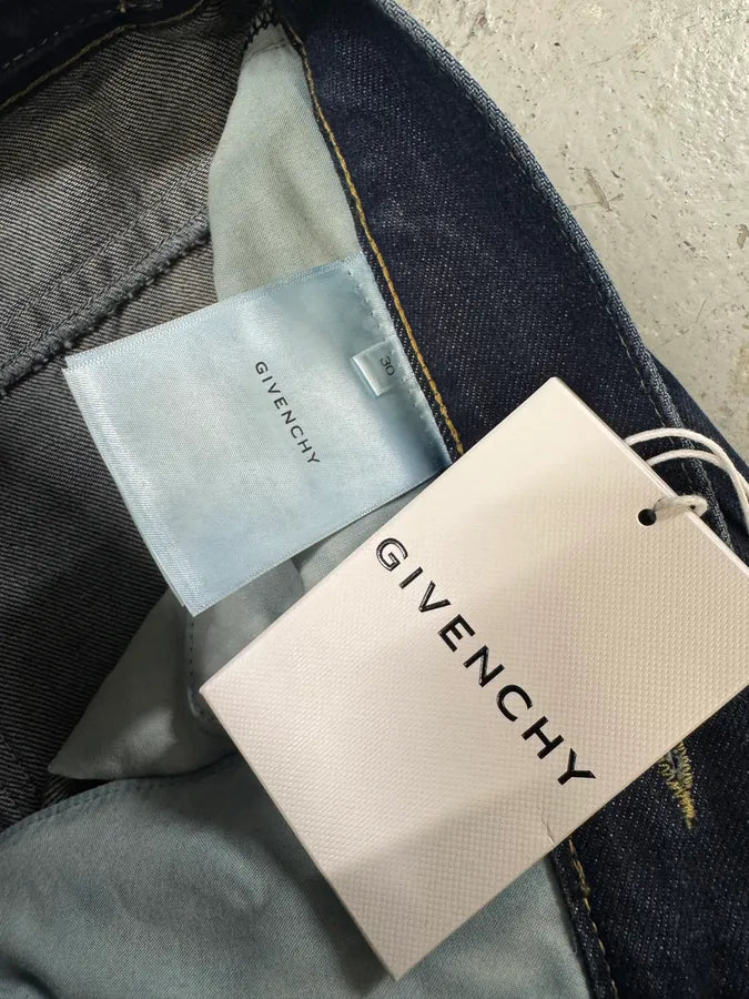SS2024 Givenchy 4G Cargo Denim Brut Carpenter Jeans fjsYWqA 6