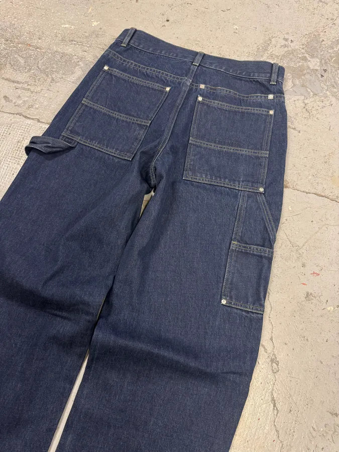 SS2024 Givenchy 4G Cargo Denim Brut Carpenter Jeans fjsYWqA 8