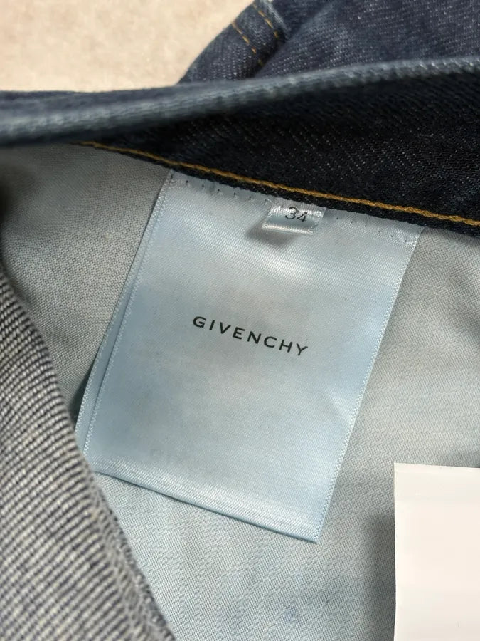 SS2024 Givenchy 4G Cargo Denim Brut Carpenter Jeans qHGjoeW 10