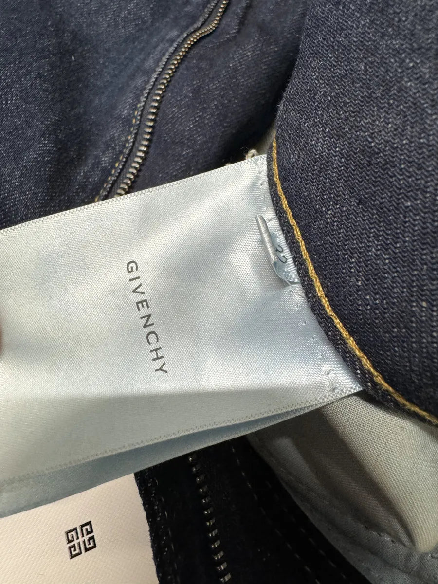 SS2024 Givenchy 4G Cargo Denim Brut Carpenter Jeans (M) tTdhRAr 12
