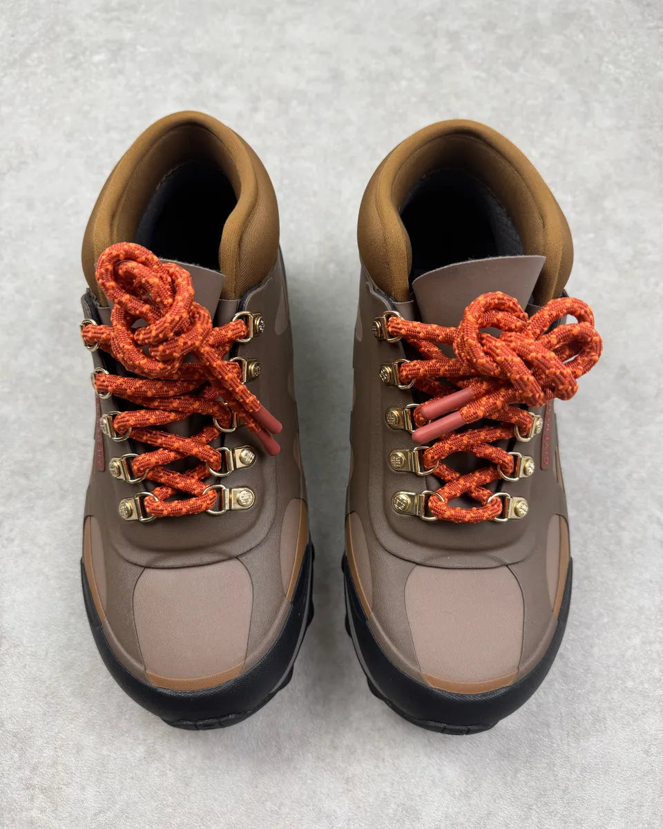 SS2024 Givenchy Bogs Brown Leather Hiking Boots uIiMEkl 5