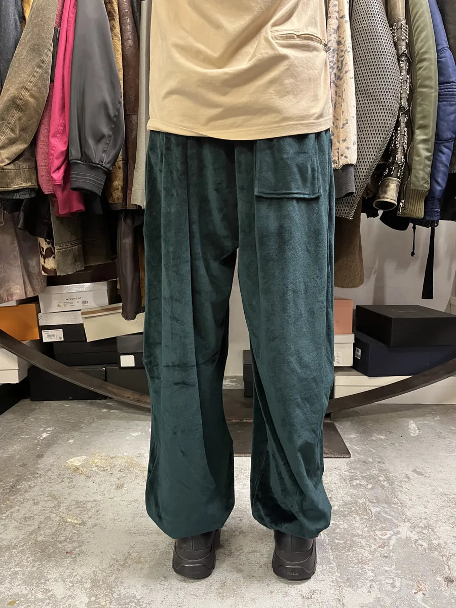 SS2024 Givenchy Sample Dark Green Velvet Pants by Matthew Williams vytDAGi 2