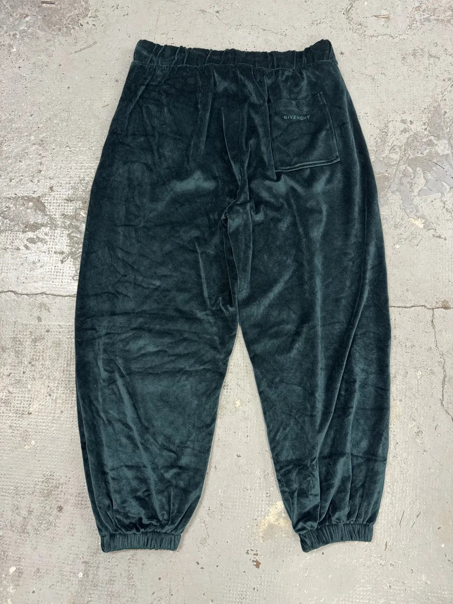 SS2024 Givenchy Sample Dark Green Velvet Pants by Matthew Williams vytDAGi 4
