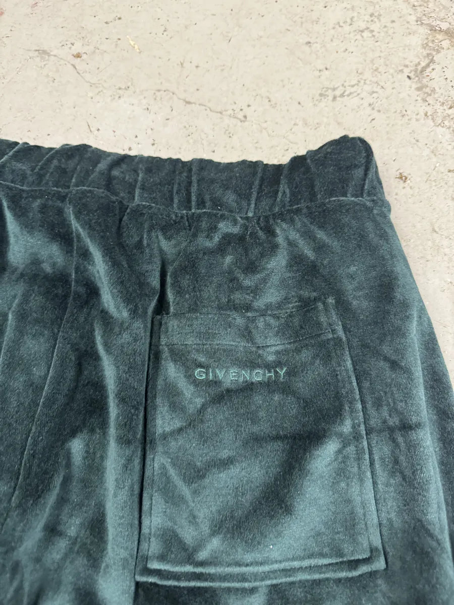 SS2024 Givenchy Sample Dark Green Velvet Pants by Matthew Williams vytDAGi 5