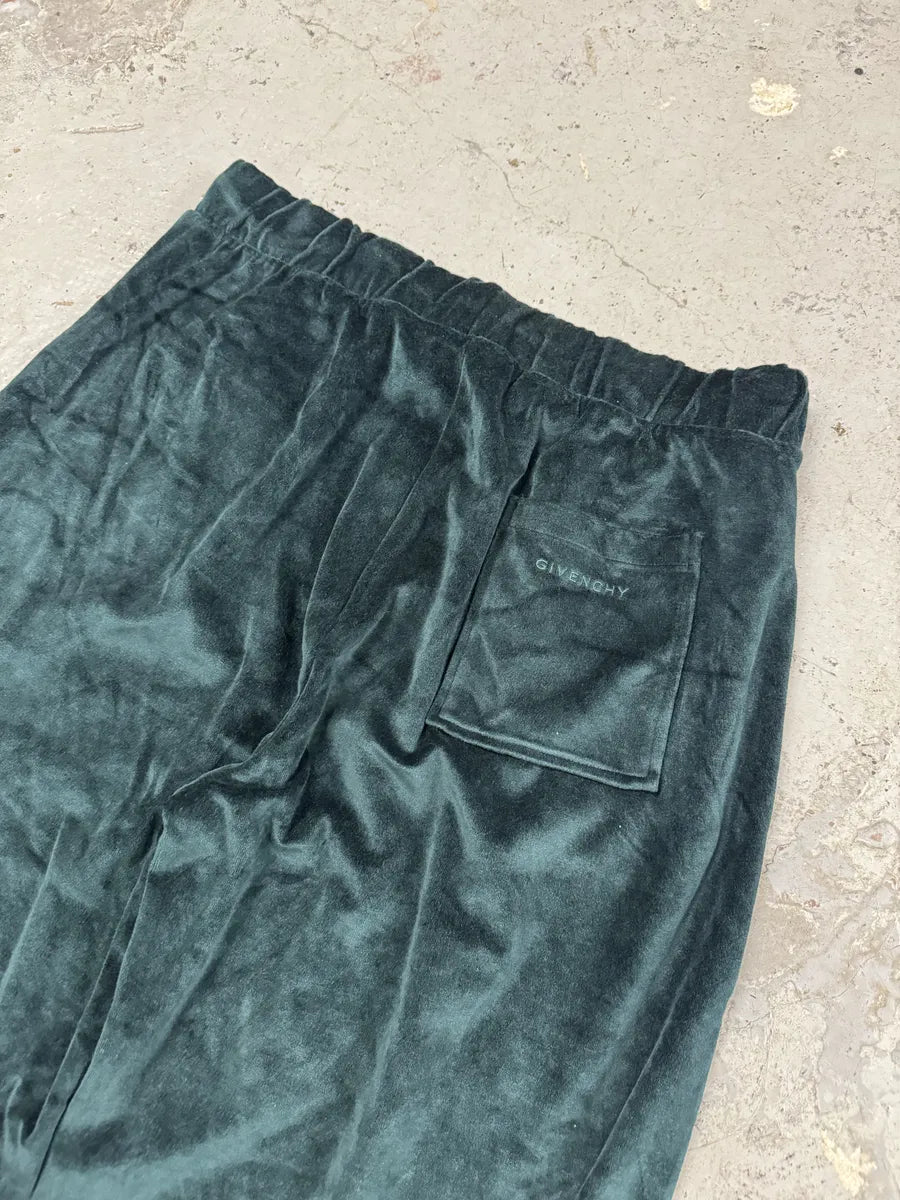 SS2024 Givenchy Sample Dark Green Velvet Pants by Matthew Williams vytDAGi 6