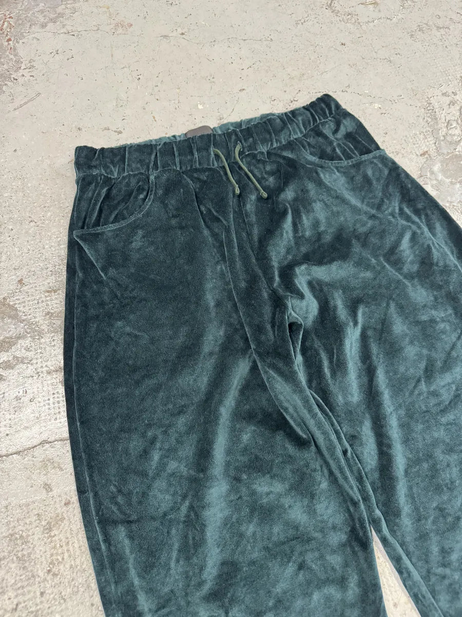 SS2024 Givenchy Sample Dark Green Velvet Pants by Matthew Williams vytDAGi 7