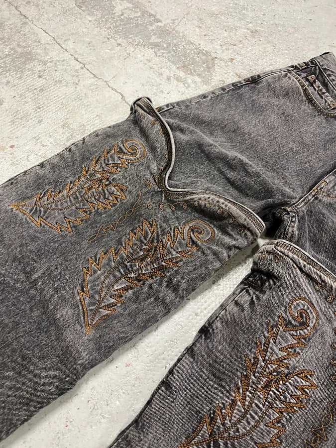 SS2024 Y/Project Maxi Cavalier Denim Grey Astro Pants  BLxLZaa 7