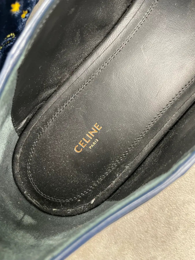 SS2025 Celine Aura Velvet Slip On IIQwWuc 8