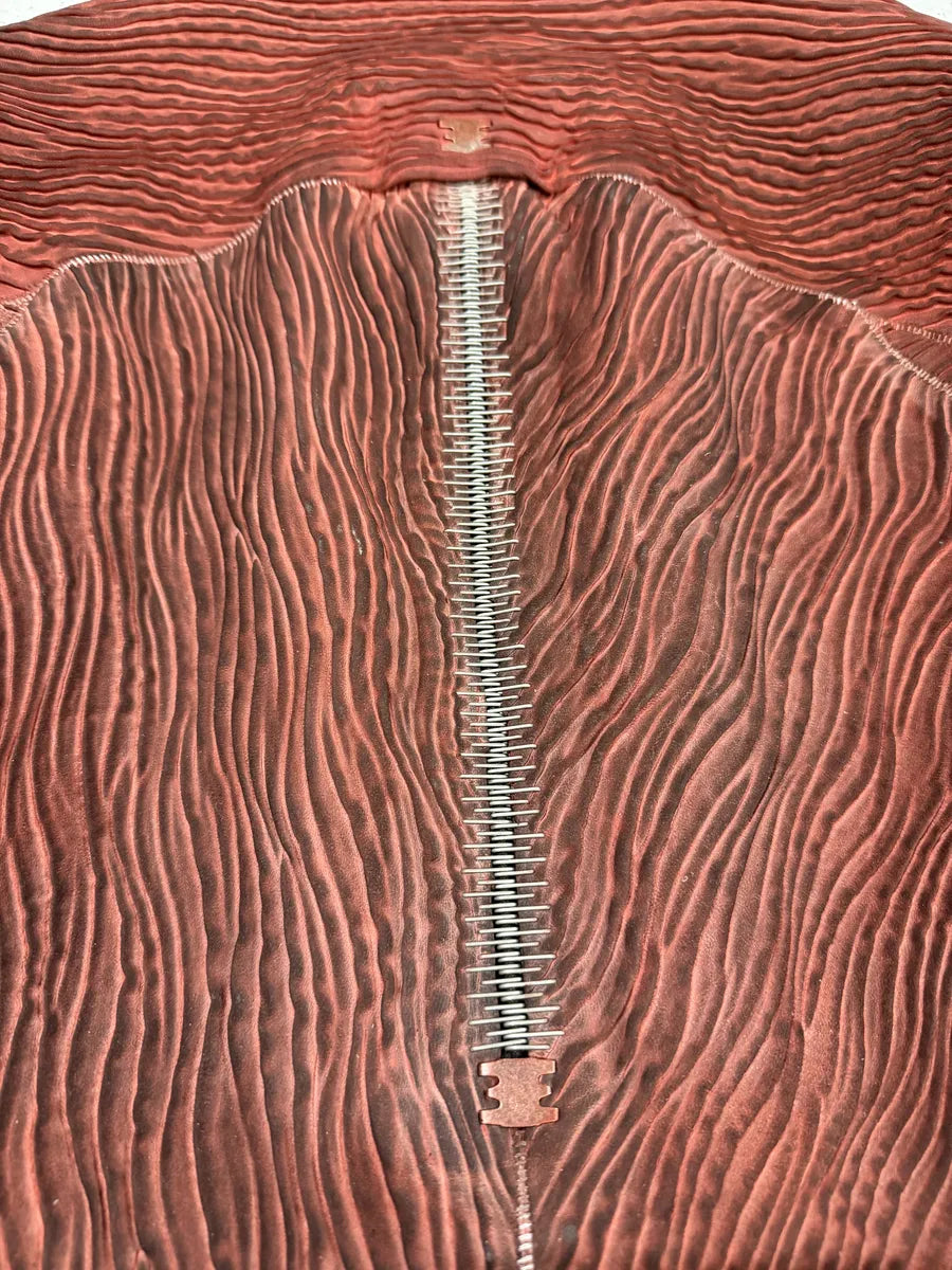 SS2025 Isaac Sellam Heretique-Maree Basse Dirty Red Jacket lfCJjrW 10