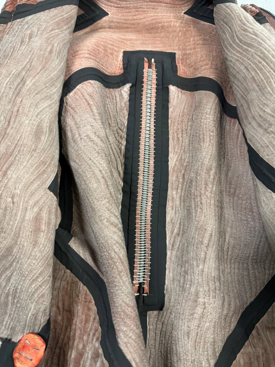 SS2025 Isaac Sellam Heretique-Maree Basse Dirty Red Jacket lfCJjrW 15