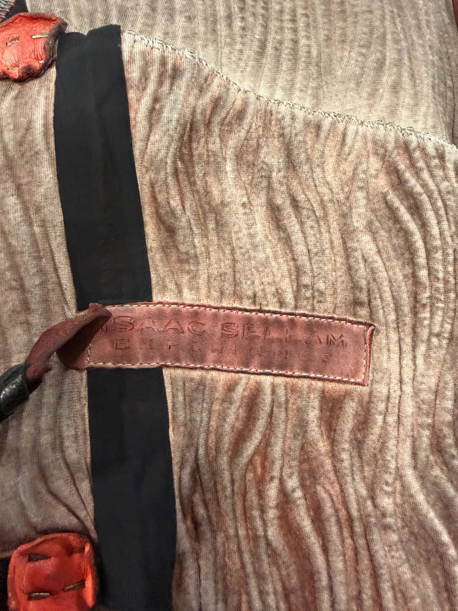 SS2025 Isaac Sellam Heretique-Maree Basse Dirty Red Jacket lfCJjrW 16