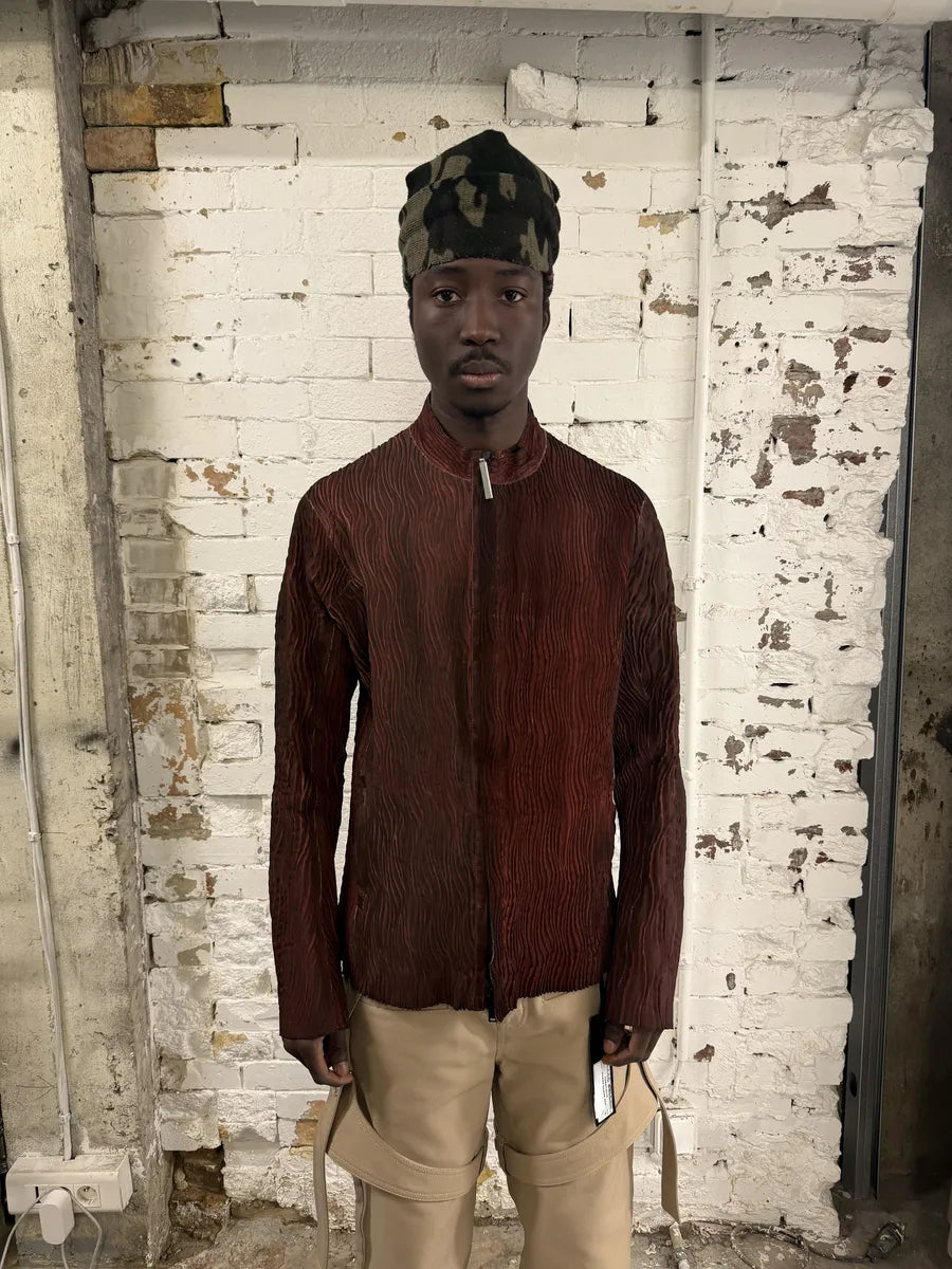 SS2025 Isaac Sellam Heretique-Maree Basse Dirty Red Jacket lfCJjrW 2