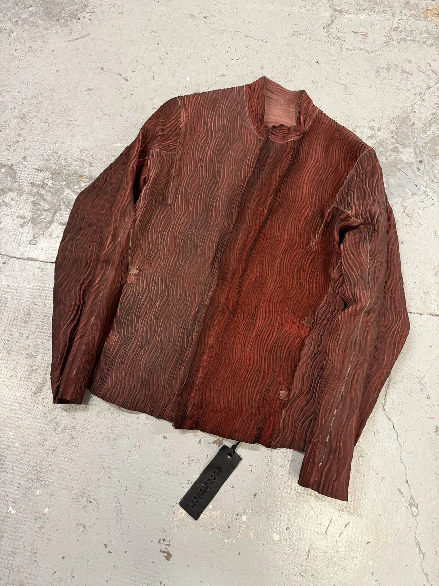 SS2025 Isaac Sellam Heretique-Maree Basse Dirty Red Jacket lfCJjrW 7