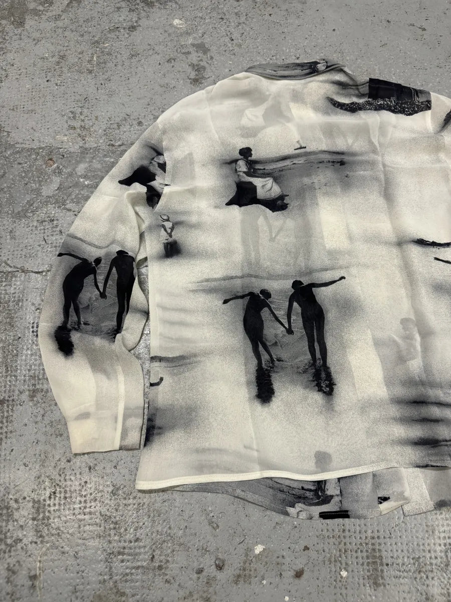 SS2025 Moschino Beach Photography White Shirt mCRChiR 4