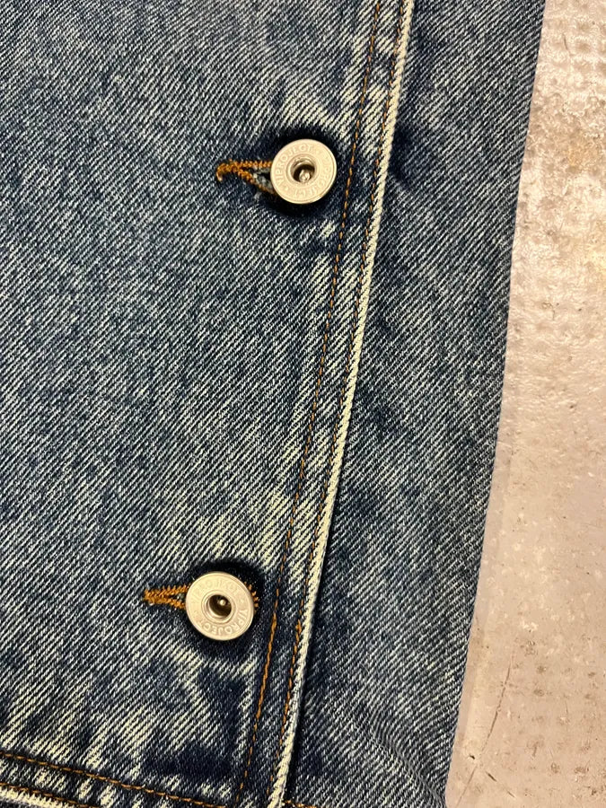SS2025 Y/Project Blue Detachable Buttoned Carpenter Denim Jeans (M) DJiFsxn 8