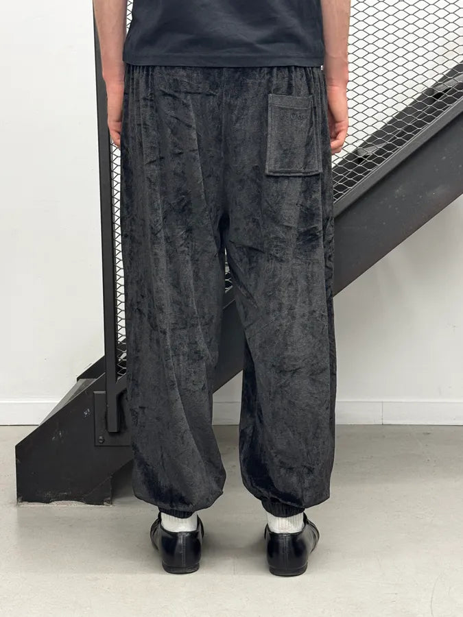 SS2024 Givenchy Black Velvet Cozy Sweatpants TVMMKMu 2