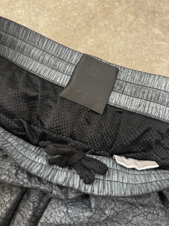 SS2024 Givenchy Grey Stone Effect Nylon Pants ZeEZVhK 11