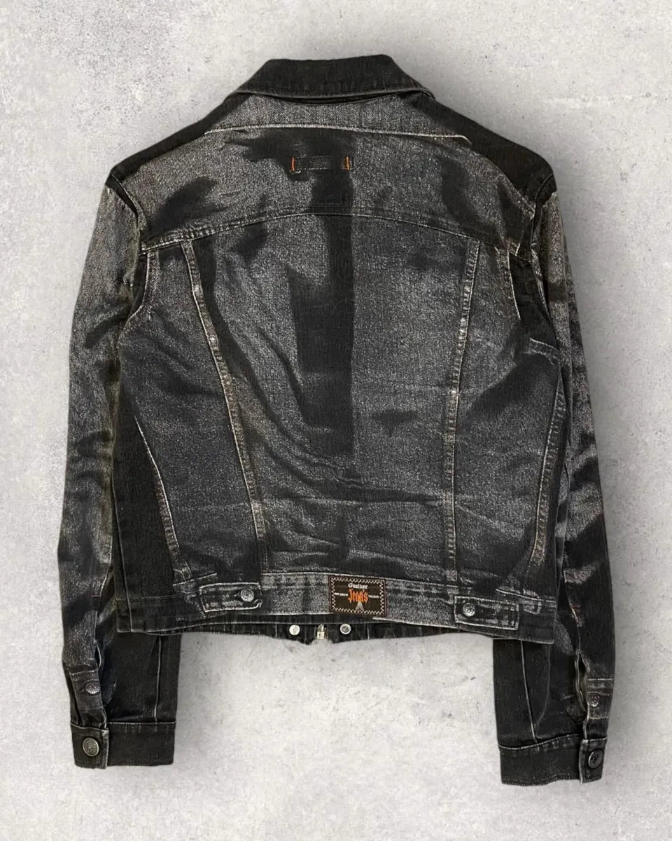 SS97 Jean Paul Gaultier Trompe L’oeil Denim Jacket zWiYMIk 1