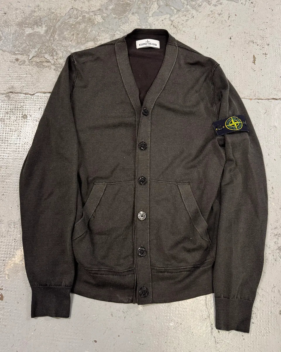 Stone Island Black Minimalist Cardigan EmCpVjO 0