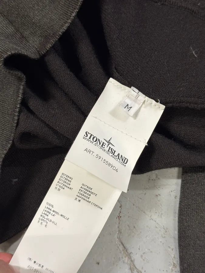 Stone Island Black Minimalist Cardigan EmCpVjO 9