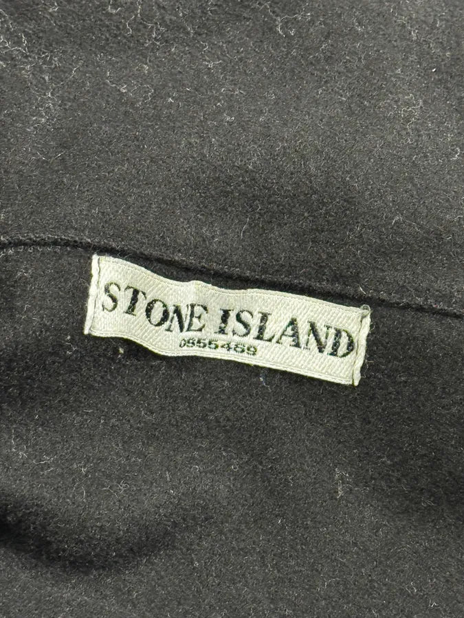 Stone Island Black Wool Sailor Bomber Jacket xkPNWVx 14