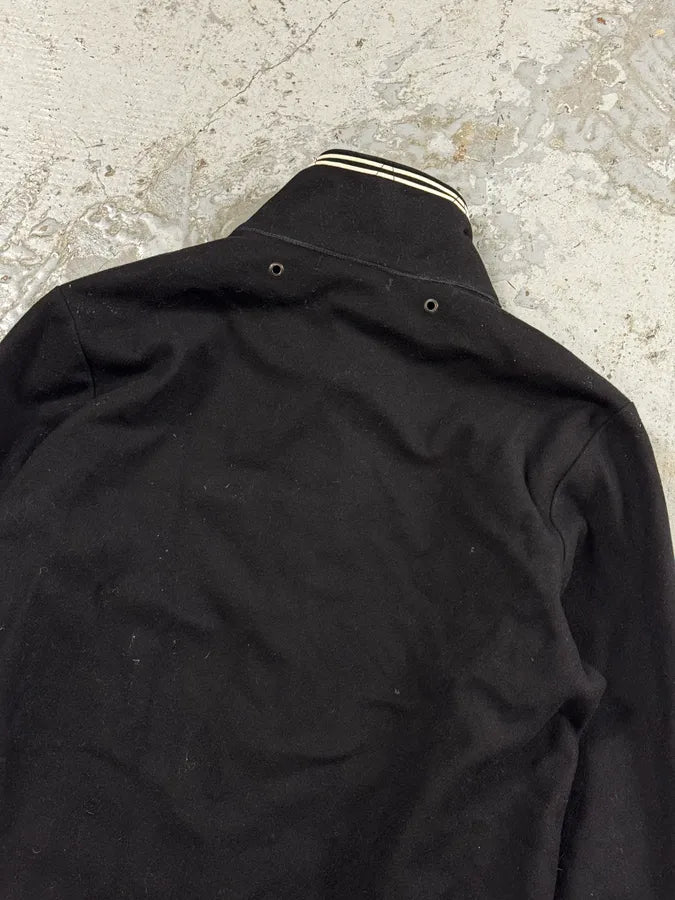 Stone Island Black Wool Sailor Bomber Jacket xkPNWVx 6