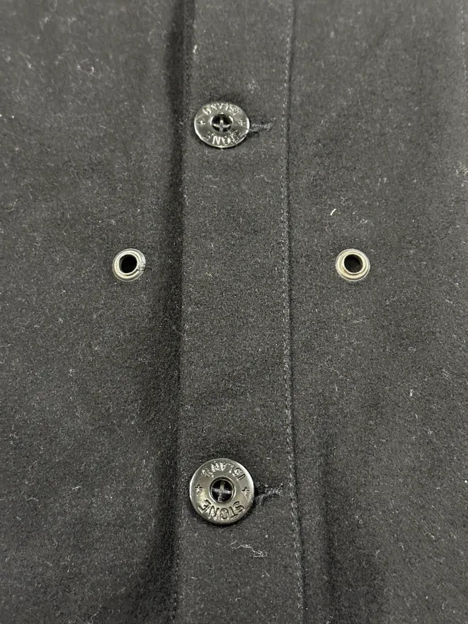 Stone Island Black Wool Sailor Bomber Jacket xkPNWVx 12