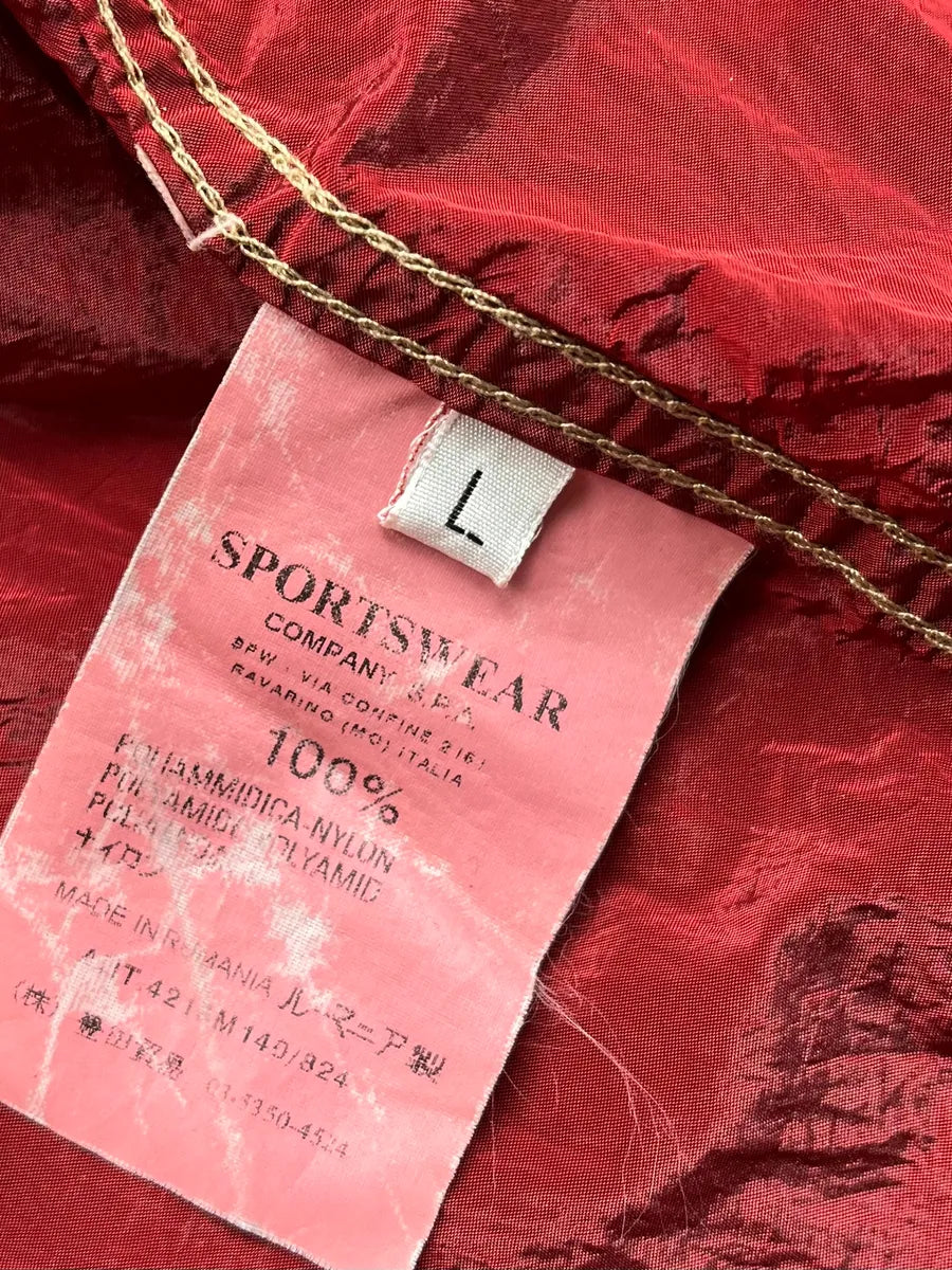 Stone Island Burgundy Nylon Cargo Light Jacket OsIkrJP 11