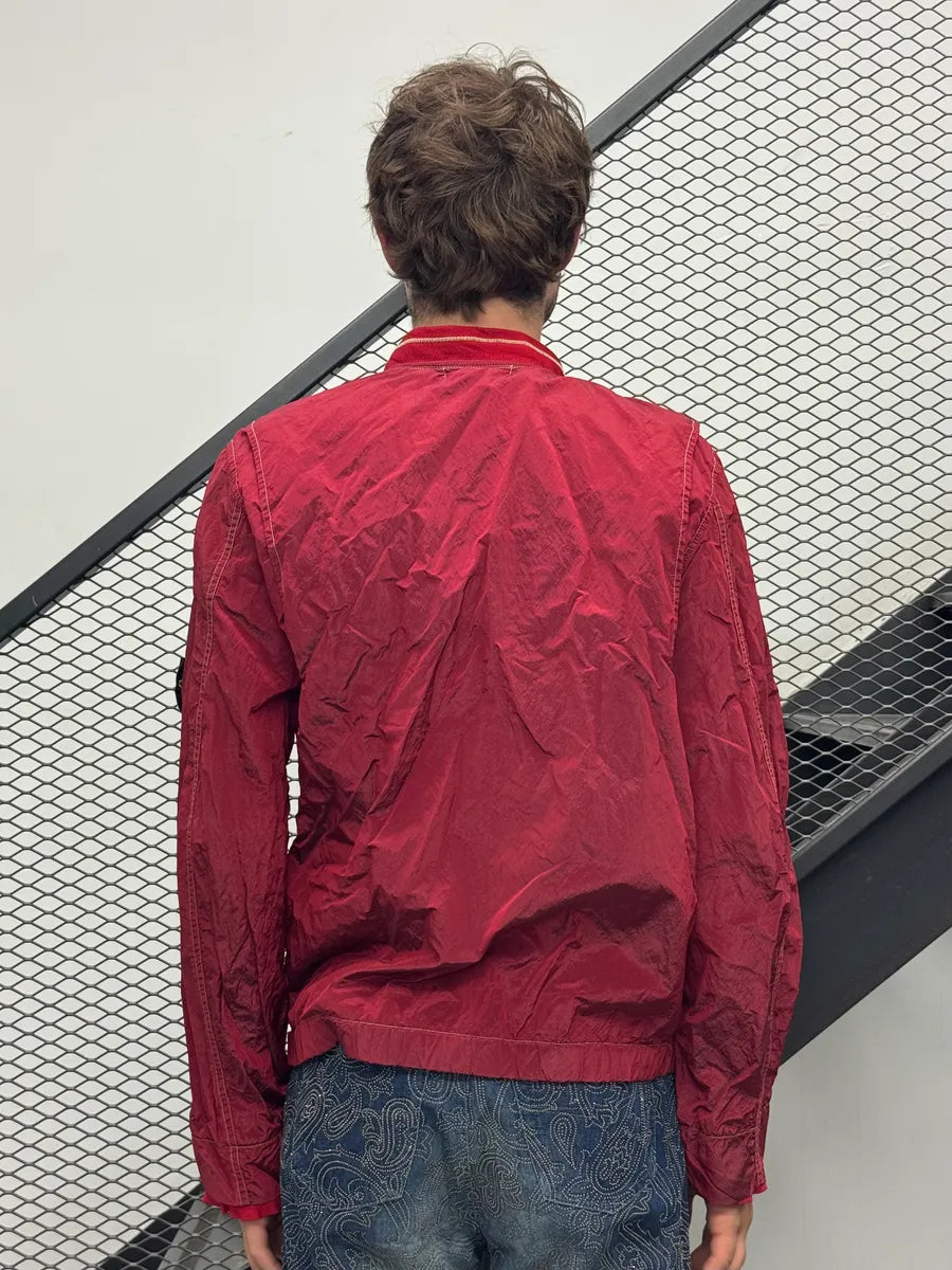 Stone Island Burgundy Nylon Cargo Light Jacket OsIkrJP 3