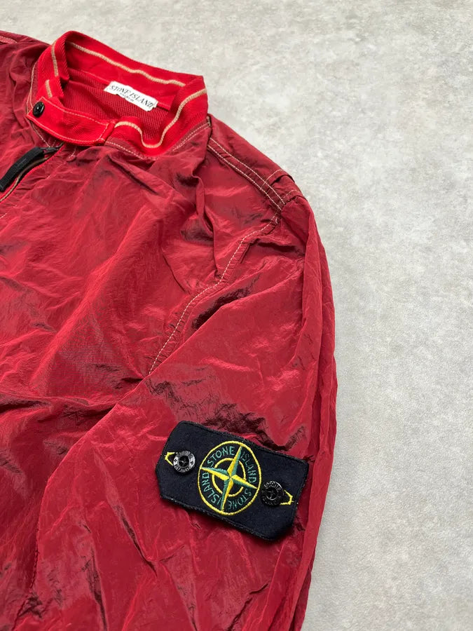 Stone Island Burgundy Nylon Cargo Light Jacket OsIkrJP 5