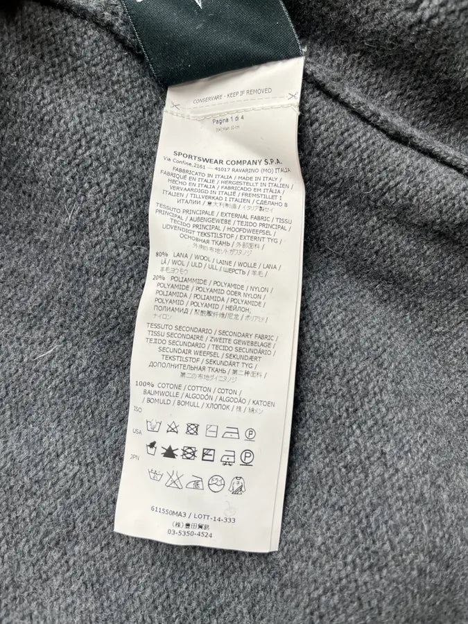 Stone Island Wool Hooded Zip-up Sweater IjJIpYm 12