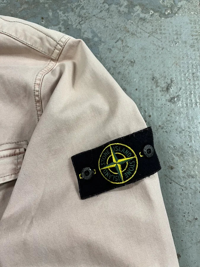 Stone Island Fade Pink Zipped Jacket (M/L) 11