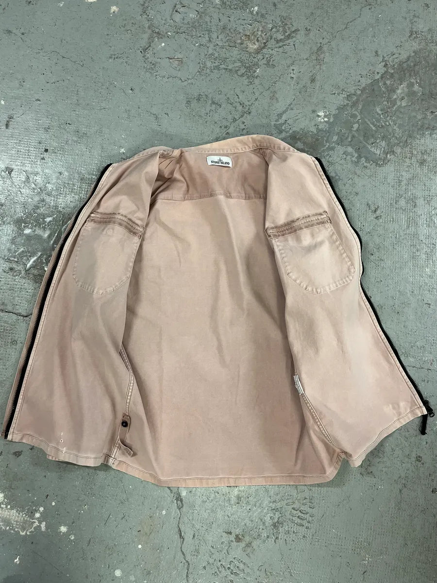 Stone Island Fade Pink Zipped Jacket (M/L) 12