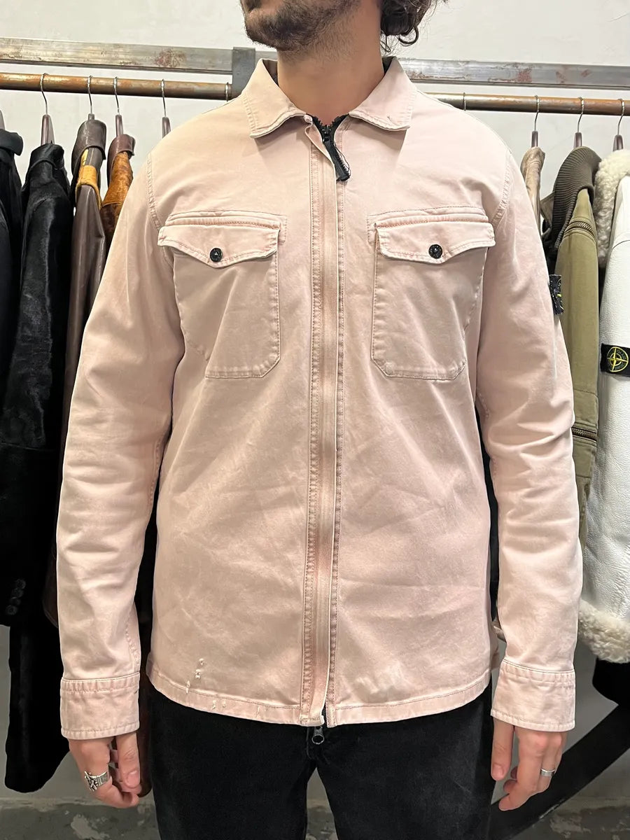 Stone Island Fade Pink Zipped Jacket (M/L) 2