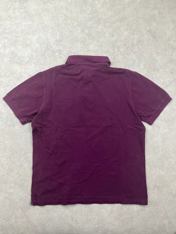 Stone Island Minimalist Purple Polo VvKBEZR 3
