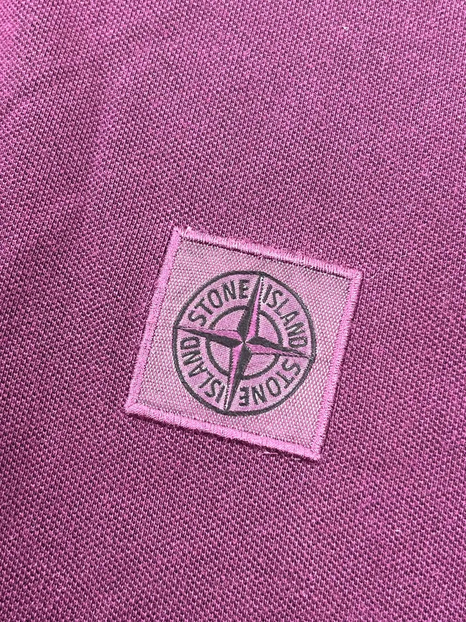 Stone Island Minimalist Purple Polo VvKBEZR 6