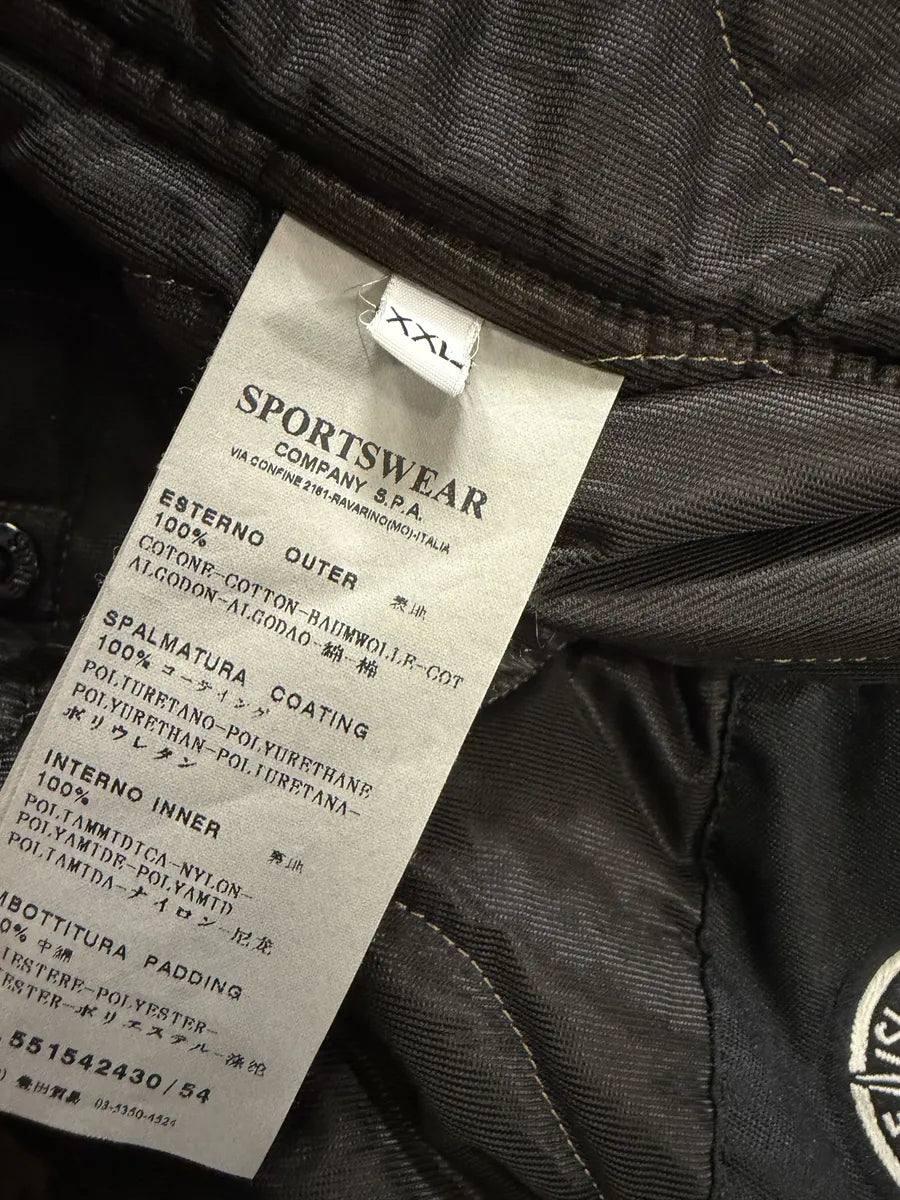 Stone Island Mussola Gommata Camo Green Nylon Puffer Jacket otWAtkn 12