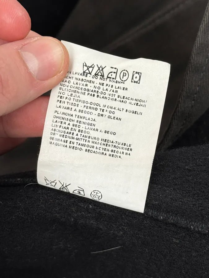 Stone Island Black Classy Caban Wool Jacket DhwHWPJ 17