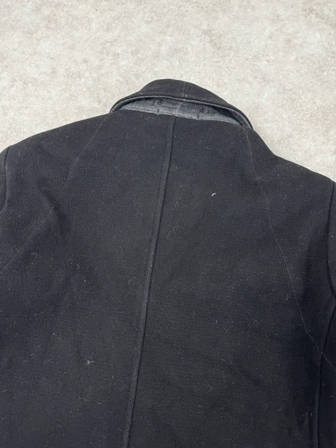 Stone Island Black Classy Caban Wool Jacket DhwHWPJ 7