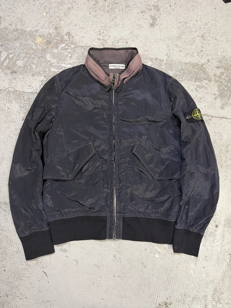 Stone Island Navy Nylon Archive Jacket HnmPidi 0