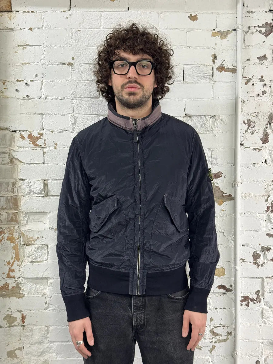 Stone Island Navy Nylon Archive Jacket HnmPidi 1