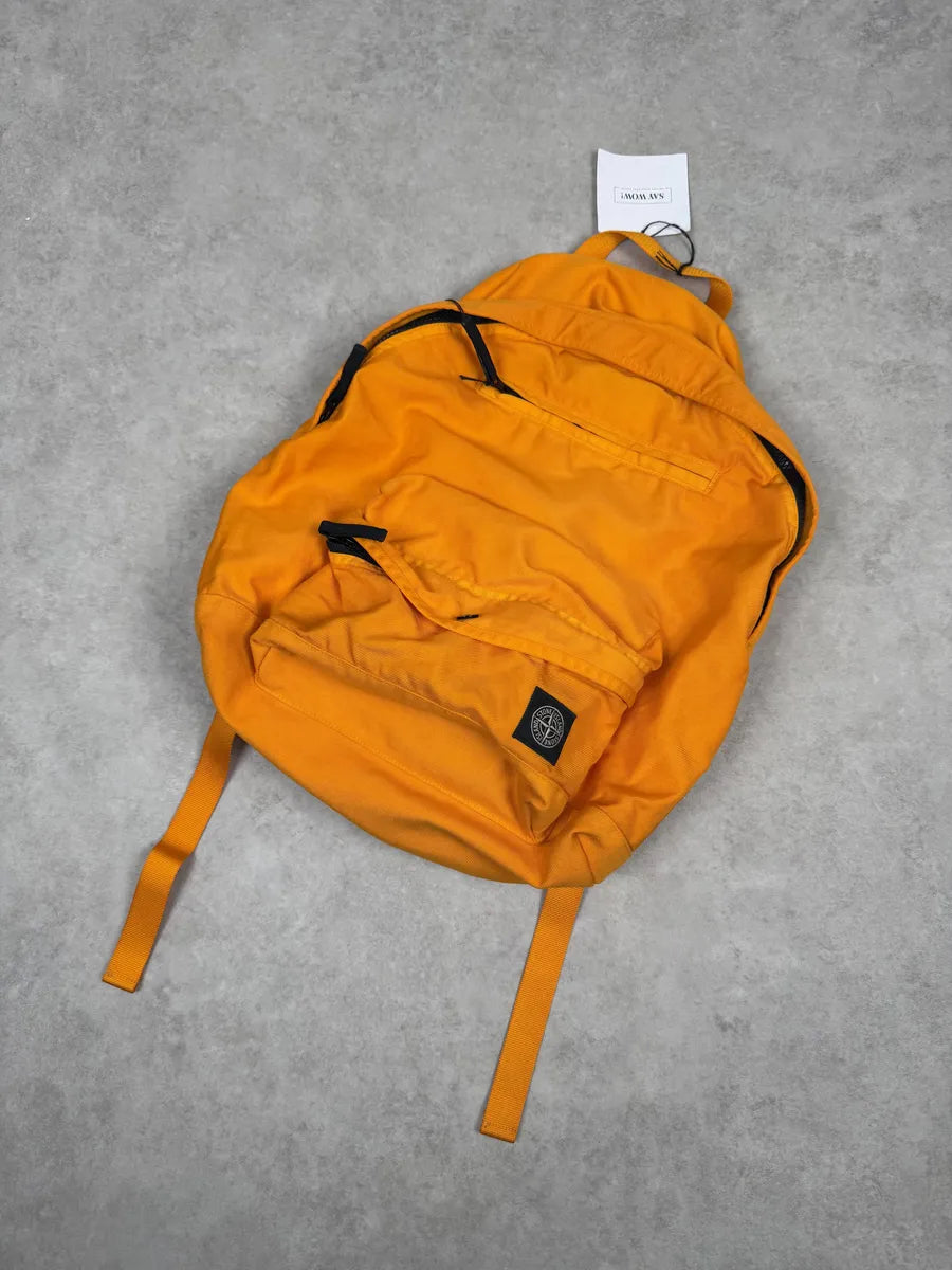 Stone Island Orange Backpack  cCgUbYN 4