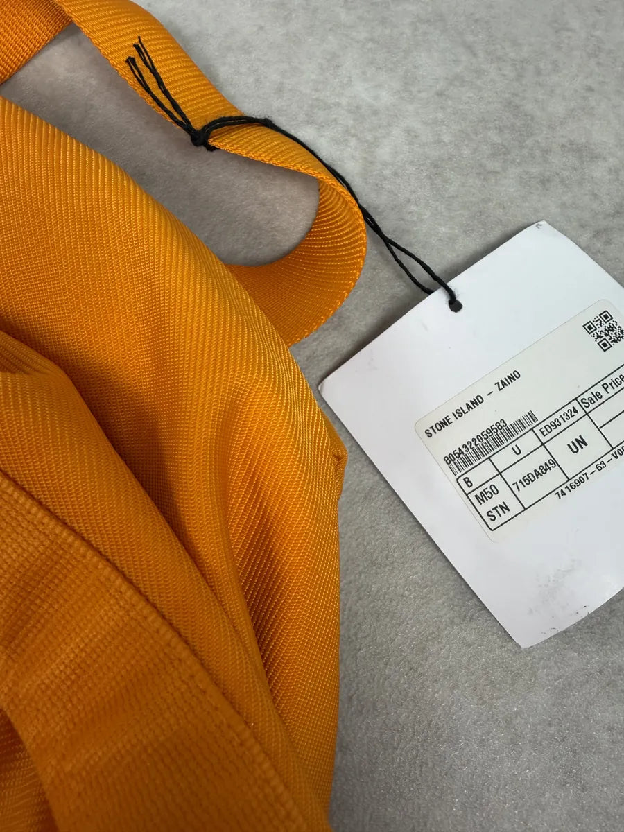 Stone Island Orange Backpack  cCgUbYN 8